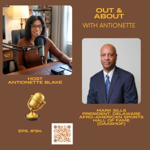 Out & About with Antionette - Mark Sills Interview